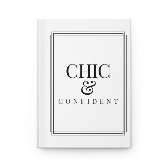 Chic & Confident Hardcover Journal