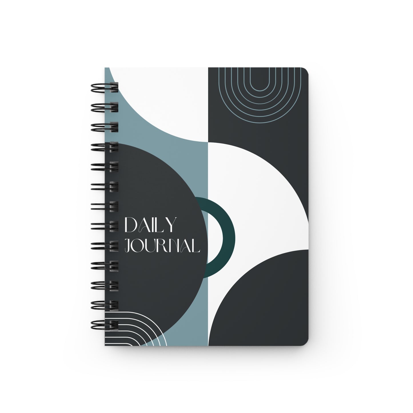 Art Deco Spiral Notebook