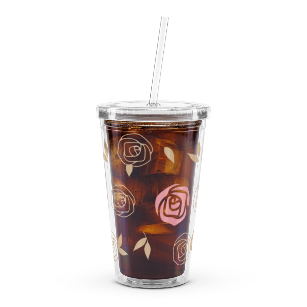 Feeling Rosy Acrylic Tumbler