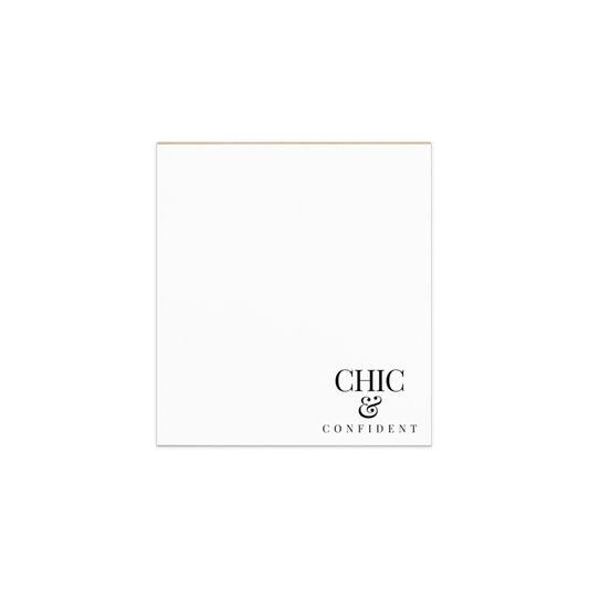 Chic & Confident Notepad - Small