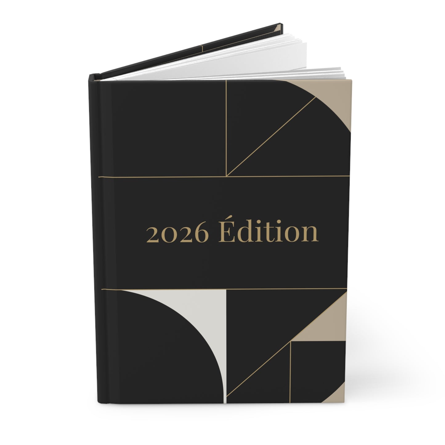 2026 Édition Geometric Hardcover Journal