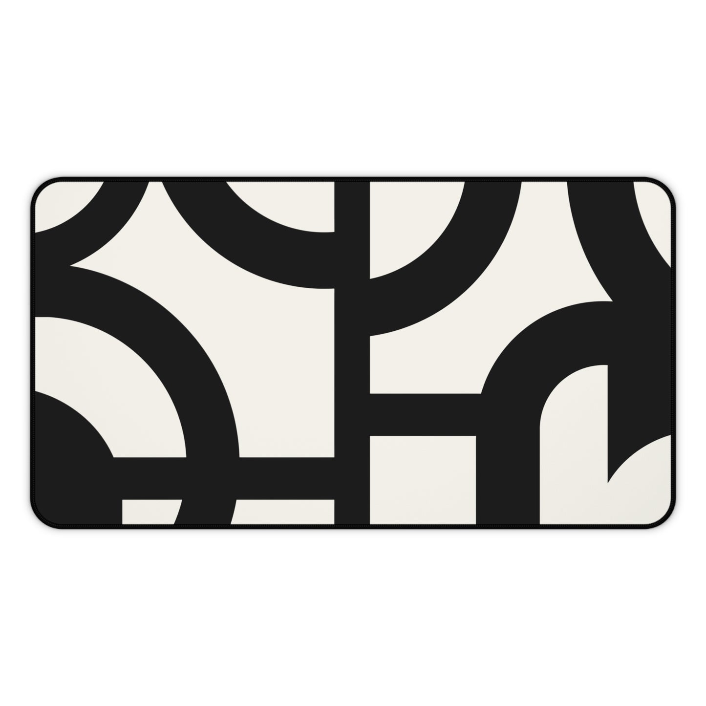 Noir Moderne Desk Mat