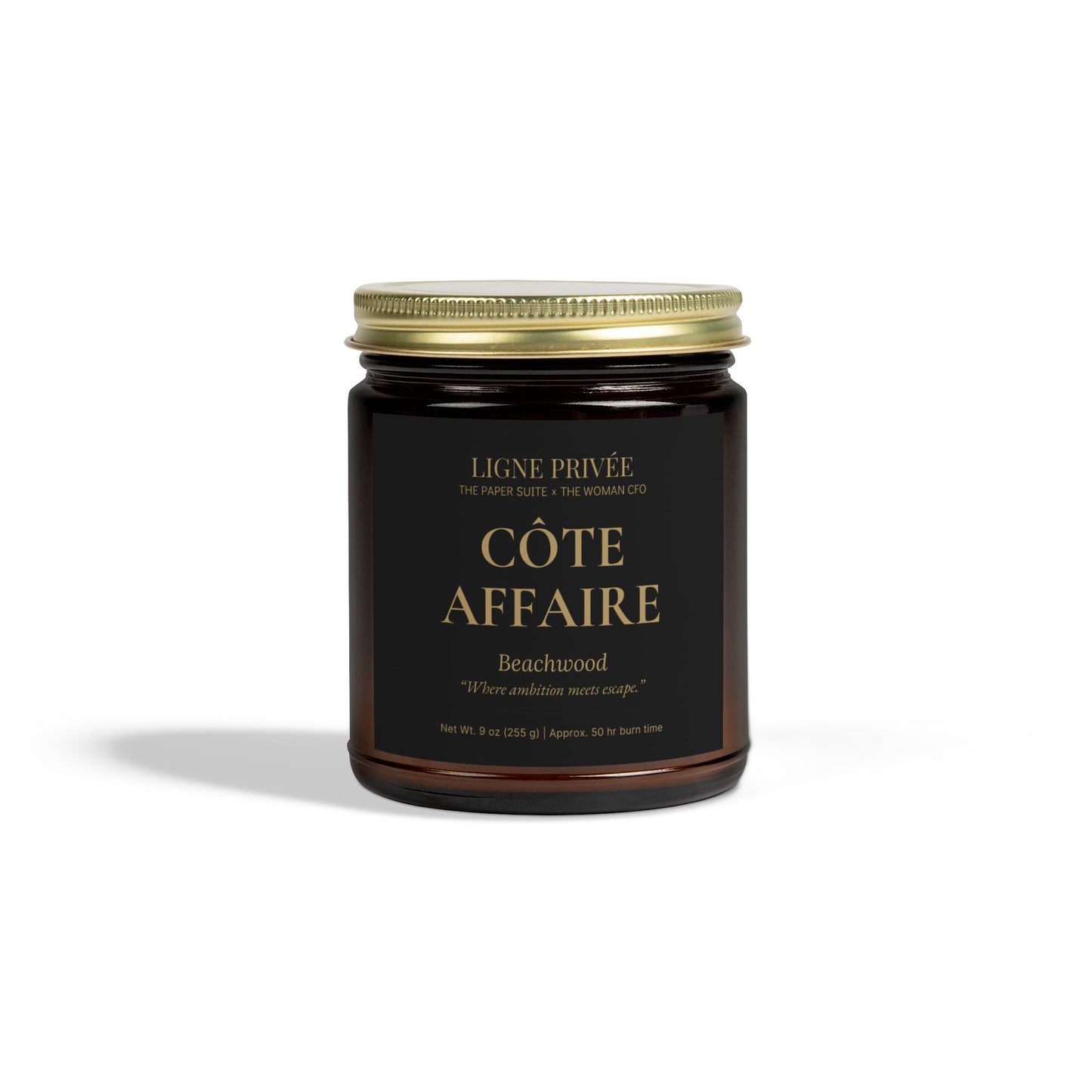 Ligne Privée Scented Candle – Côte Affaire (Beachwood, 9 oz)