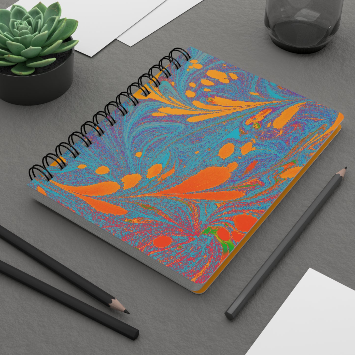 Watercolors Spiral Notebook