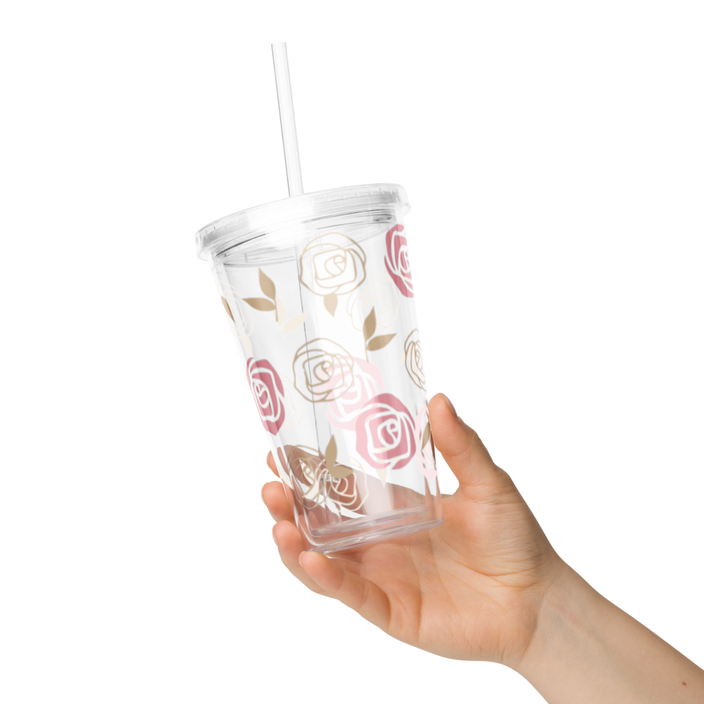 Feeling Rosy Acrylic Tumbler