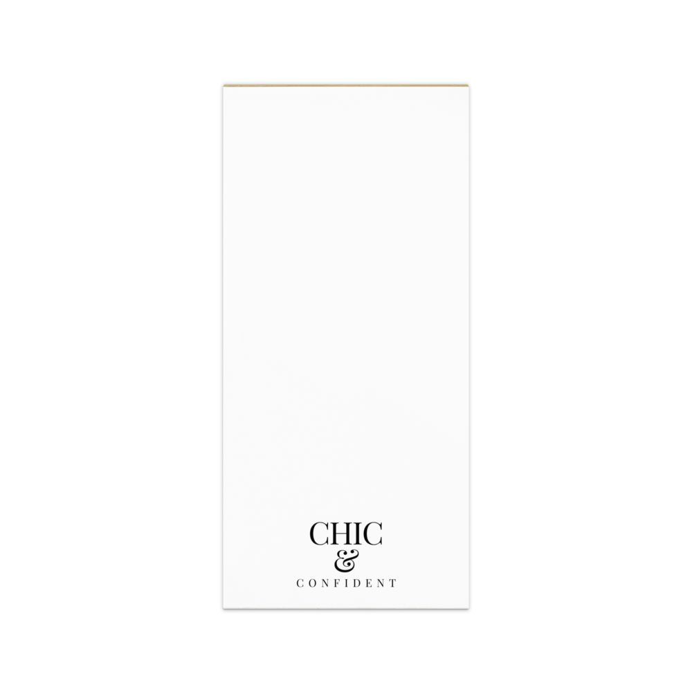 Chic & Confident Magnetic Notepad - Magnetic