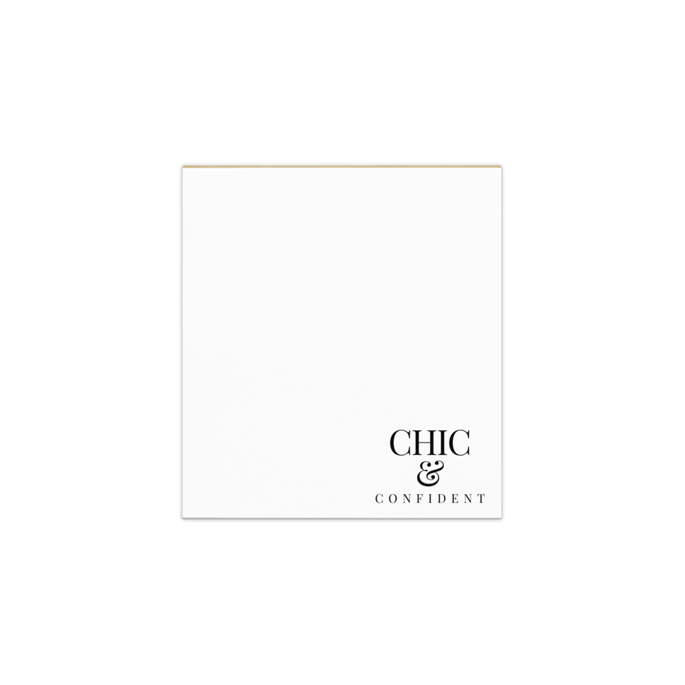 Chic & Confident Notepad - Small